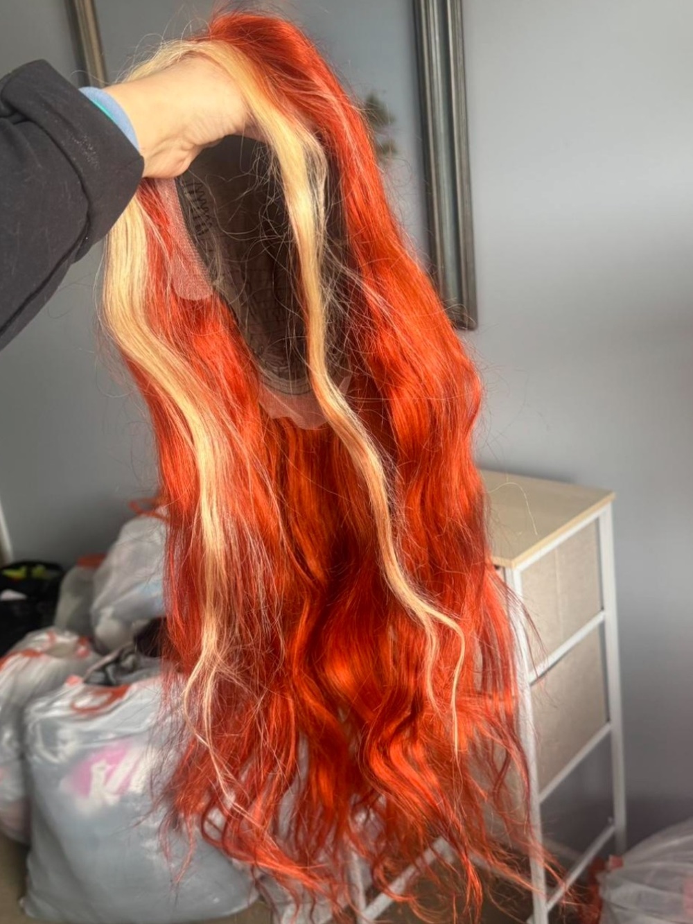 Human hair wig